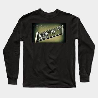 Ridgeley Drive, Los Angeles, California by Mistah Wilson Long Sleeve T-Shirt